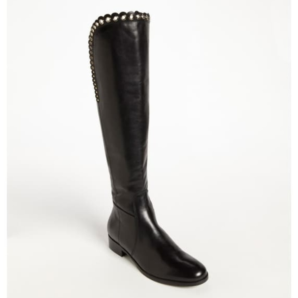 L.K. Bennett Joanne leather knee boors 40.5